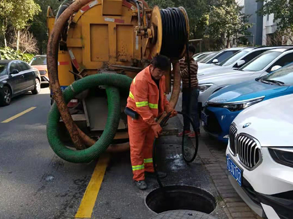 江阳排污管道清淤